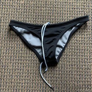 Black jolyn bikini bottom